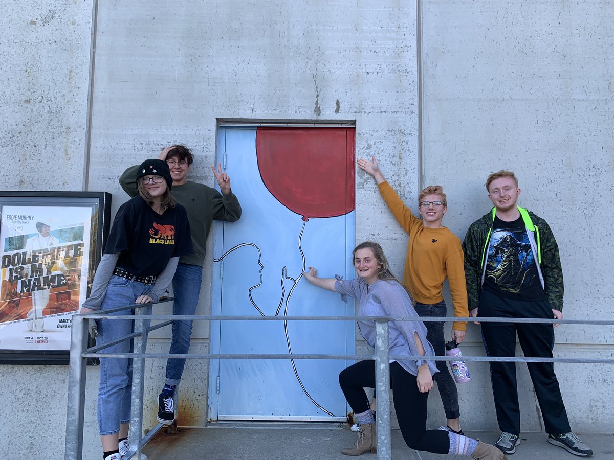 French 3 and 4 (plus ou moins) took in some classic French cinema today, “Les 400 Coups”, courtesy of <a href="/FilmStreams/">Film Streams</a> daytime education program. Merci beaucoup!