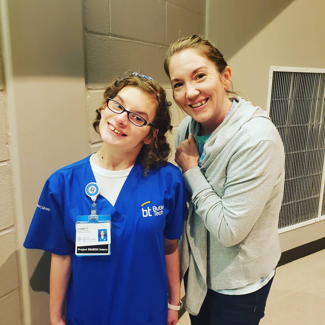 BTBiosci's tweet photo. We are so proud of Sidney Spicer, #btbiosci #classof2019๐
This young woman kicked off the Project Search/Life student showcases in front of a packed house, talking about what she has learned with #projectsearch @atriummedcenter #onebutlertech #purpose #lifeprepared https://t.co/T0EnrwJfD8