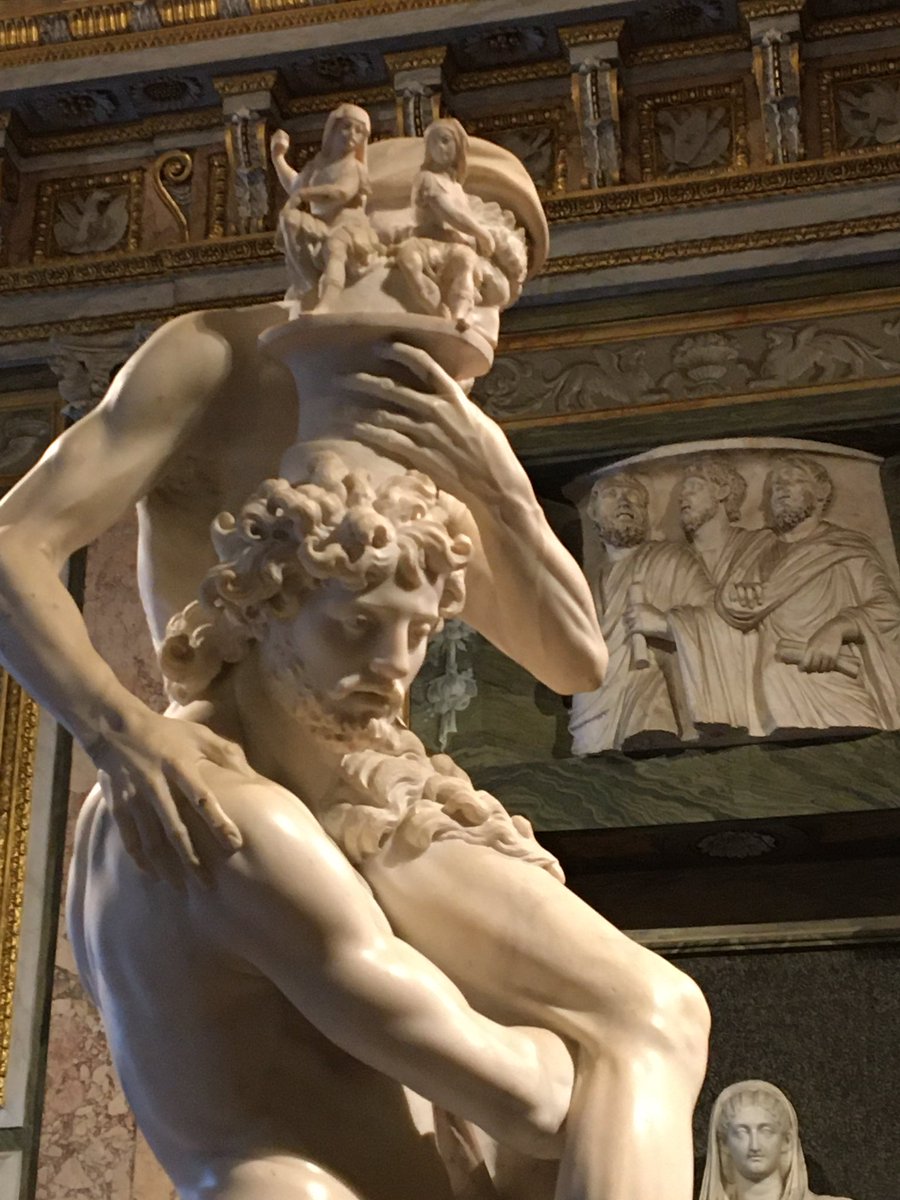 Today, at Galleria Borghese. Brave Aeneas.