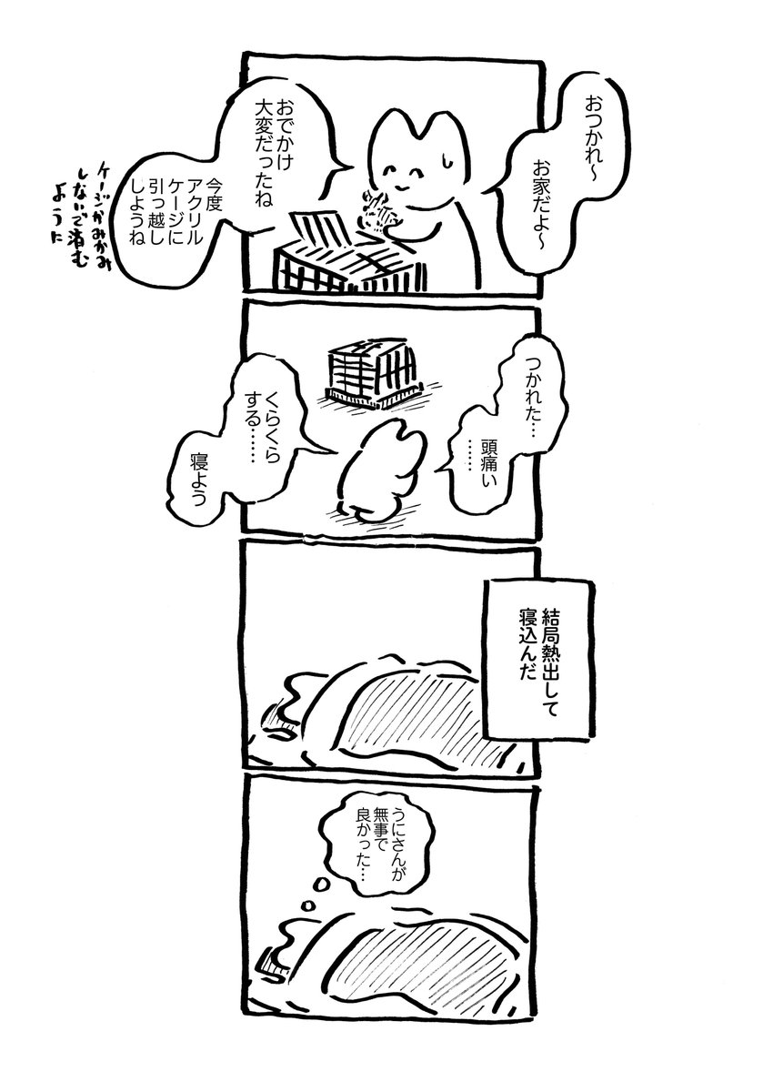 うにさんと私46　2/2　　#うにさんと私　#創作漫画　#エッセイ漫画 