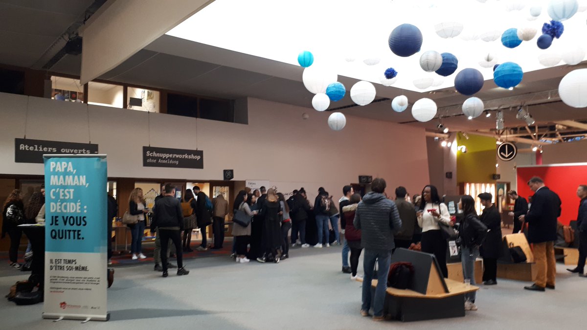 EMStrasbourg's tweet photo. #confEM
Aujourd’hui les étudiants de la spé marketing du PGE et le public professionnel se rencontrent pour échanger sur l’ #experienceclient autour d’un petit dej’ au vaisseau
#bedistinctive https://t.co/unYhsDWXQR