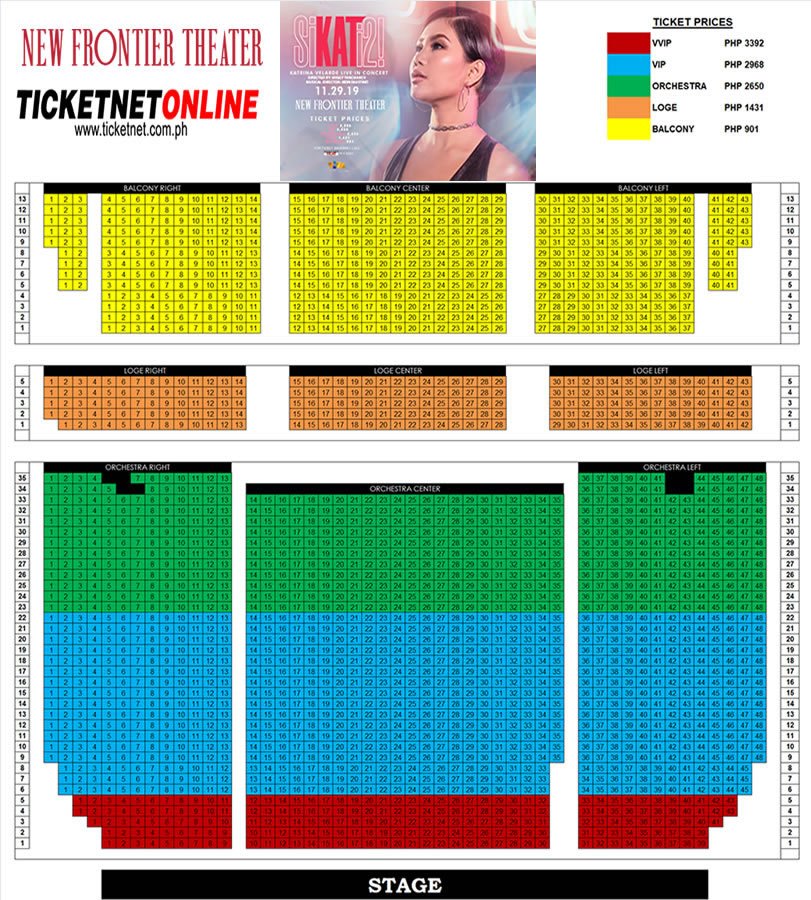 TicketNetPH's tweet photo. ๐จ Catch Katrina Velarde perfom LIVE at the New Frontier Theater on November 29 for her SiKAT i2 Concert!
Tickets already ON SALE at https://t.co/cTUfTSF9ew and TicketNet outlets!
#KatVelarde #SikatI2 #NewFrontierTheater #TicketNetPH #AranetaCity #CityOfFirsts https://t.co/mOLJPFtnt7