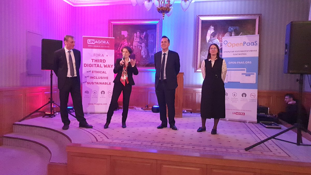 mmaudet's tweet photo. Annonce officielle du rapprochement  entre @LinagoraRU et Atalan pour accélérer la croissance de @linagora en Russie. Merci Valérie, Jérôme et à l'ensemble des équipes d'Atalan pour leur confiance.

Nous commençons à écrire cette page d'histoire dès ce matin.
Go @LinagoraRU Go ! https://t.co/j5wdlaG0QA