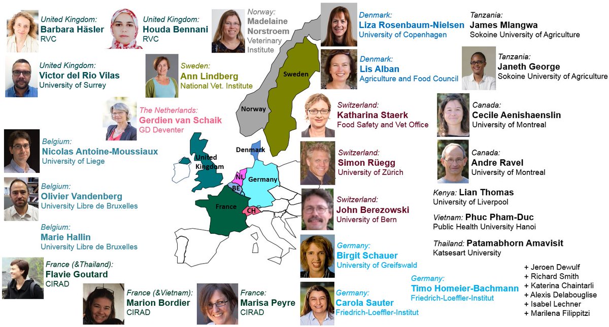 Working towards a harmonized evaluation framework for integrated surveillance of #AMR: <a href="/Cirad/">Cirad</a> will take part in the final CoEval-AMR Consortium (#JPIAMR) workshop in Paris, 24th and 25th of October. <a href="/Grease_Network/">Grease</a> <a href="/FlavieLuce/">flavie luce goutard</a> 
coevalamr.fp7-risksur.eu/network