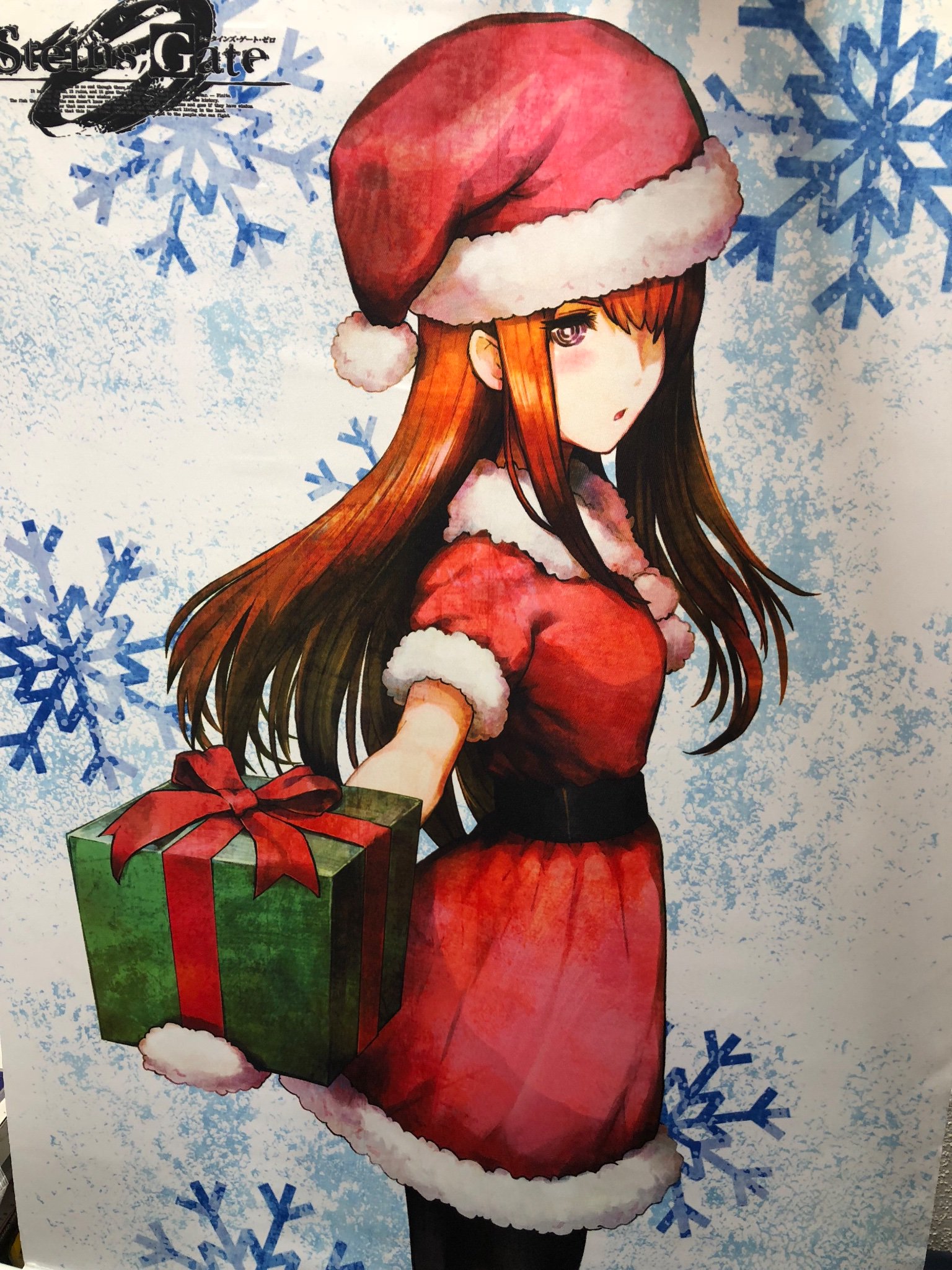 K Books Game館 シュタインズゲートゼロ ソフマップ購入特典b2タペストリー 牧瀬紅莉栖 入荷です 牧瀬氏 のサンタコス破壊力ばつぐんすぎる Kbooks シュタインズゲート シュタゲ シュタゲ10周年 T Co I1ukahwpgi Twitter