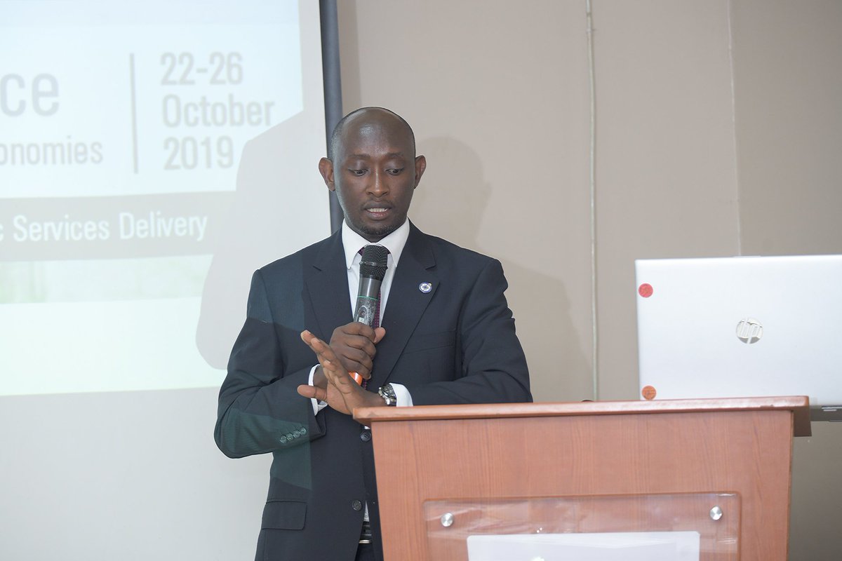 joekyabby1's tweet photo. @UmemeLtd stakeholder manager @dabirungi tells of UMEME strides and experiences, a clear success story that many need to borrow a leaf from here at the @umiuganda #UMIConference, audience couldn't agree more. https://t.co/a0EhPFCr5N