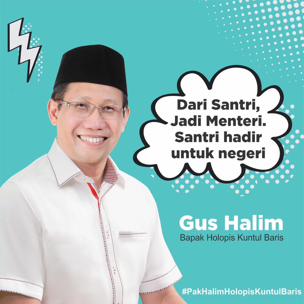 Gus Halim <a href="/halimiskandarnu/">ABDUL HALIM ISKANDAR</a> untuk Desa #PakHalimHolopisKuntulBaris