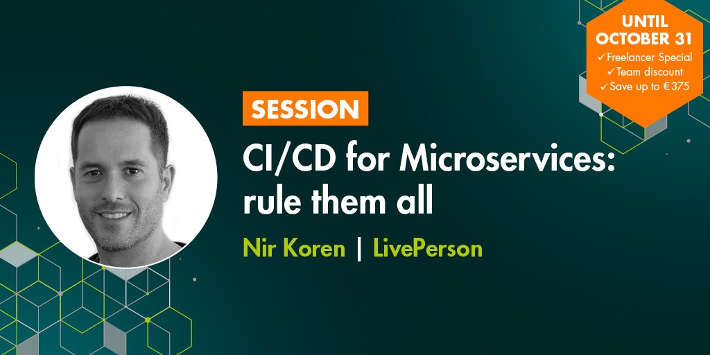 devops_con's tweet photo. In this talk, @KorenNir will show a case study illustrating the best practices for managing CI/CD for over 200 #microservices on #Docker/ #Kubernetes and #Puppet production environments. 

Info >> https://t.co/sIS2XIkrmu 

#DevOpsCon #DevOps #ContinuousDelivery https://t.co/Z9AvoJRfhs