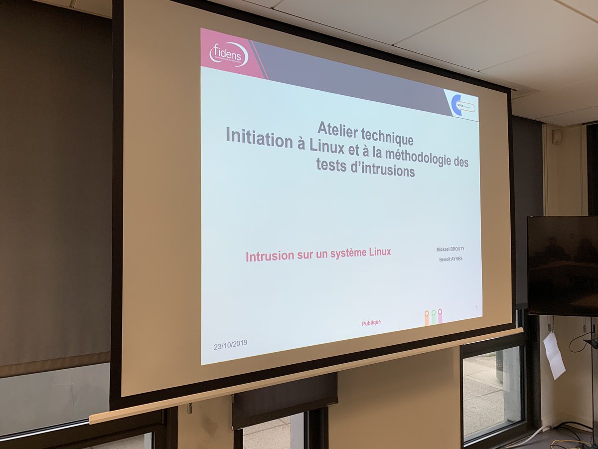 Aujourd’hui, c’est la rentrée pour le Club Ethical #hacking du @ClusirRA. Au programme aujourd’hui : Initiation aux pentests