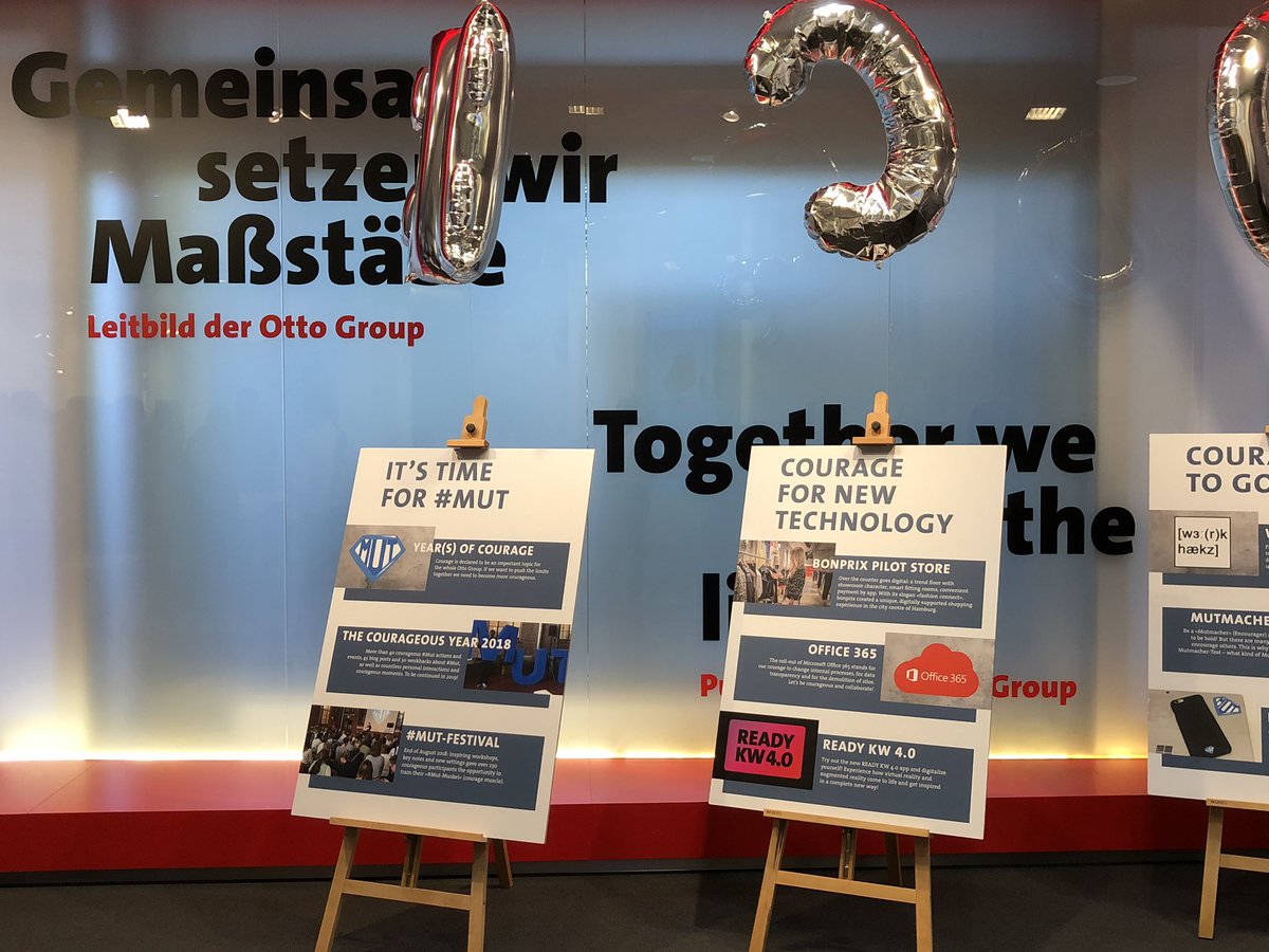 OttoGroup_Com's tweet photo. Wir begrüßen heute hunderte Kulturwandler vieler verschiedener Unternehmen und Organisationen zur #CDX19 - Culture Development Experience - bei uns am Campus... Let‘s talk #Kulturwandel! Herzlich Willkommen und allen einen inspirierenden Tag! #Networking https://t.co/eWT5J6Xgmg