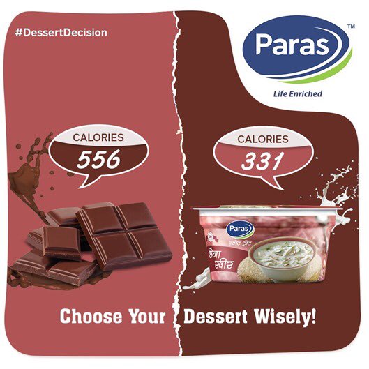 parasdairy1960's tweet photo. Switch to a nutritious and a healthy dessert choose chena kheer from Paras Dairy and stay away from unwanted calories.
#ParasDairy #ParasKheer #paraschenakheer #ChenaKheer #SweetDish #FestiveSweet #FestiveMonth #CelebrateWithParas #dessertdecision #Dessert https://t.co/EQZ3ysrkIa