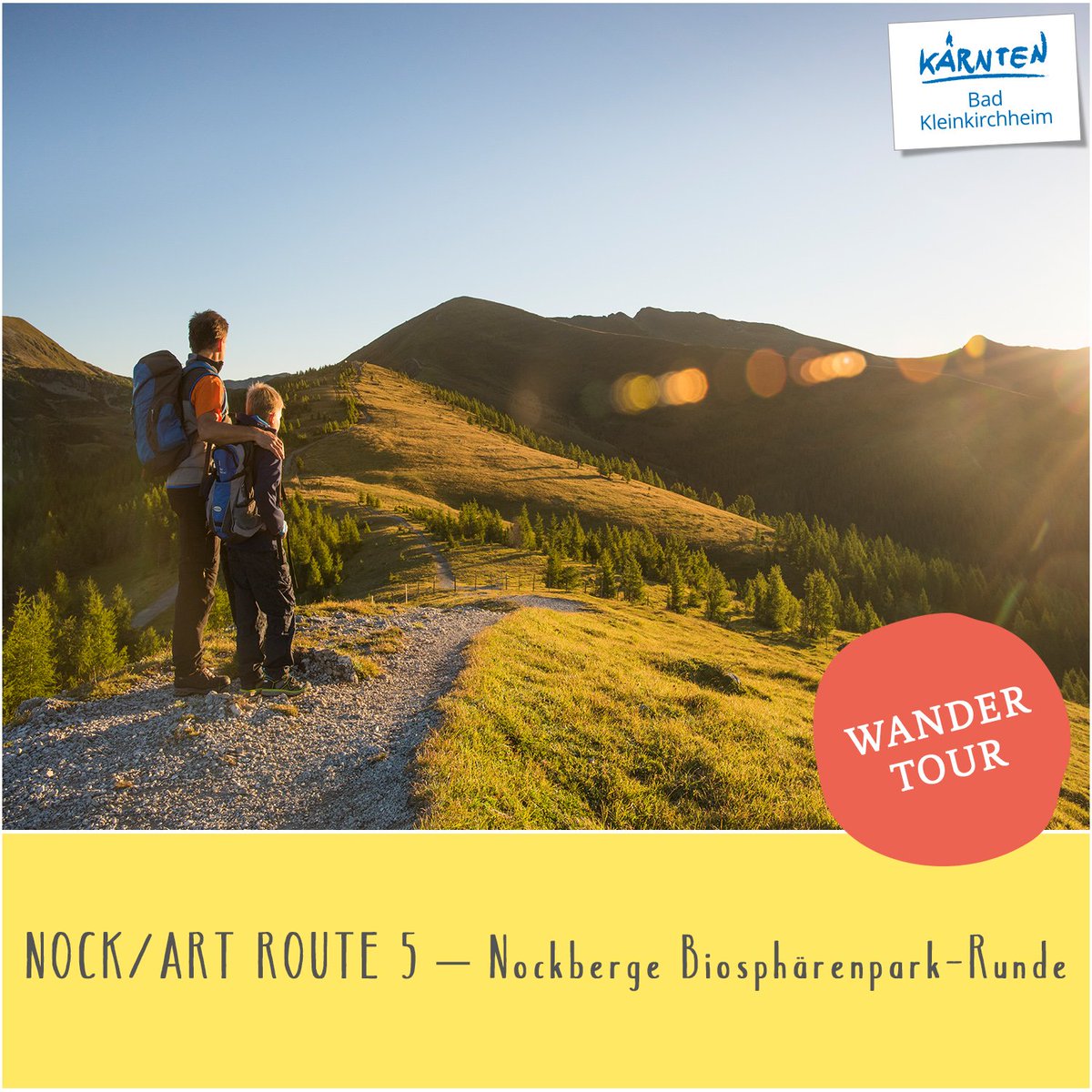 Hier unser Wander-Tipp der Woche für euch 🥾 🤩 nock/art Route 5 – Nockberge Biosphärenpark-Runde ⛰ Alle Infos zur Wanderung findet ihr hier: ➡️➡️ bit.ly/WandertourenBKK