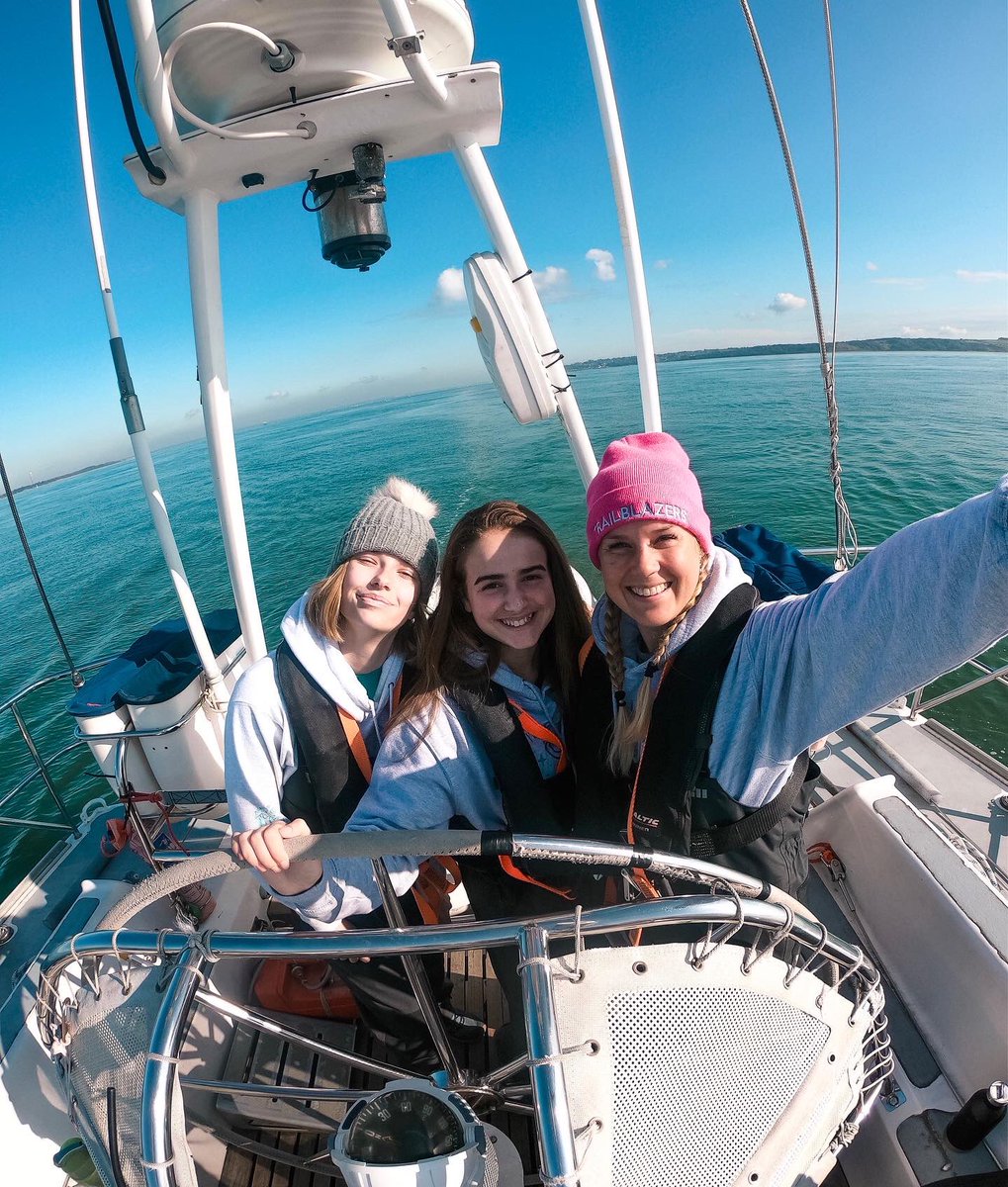 Sailing with 10 teenage girls changing hearts, minds and blazing trails through adventure! They’ve got so much to be proud of in the way they’ve embraced the challenges of learning to sail, living on a boat, facing fears, overcoming anxiety + working as a team ⛵️<a href="/trailblazersBYT/">TrailBlazers</a>