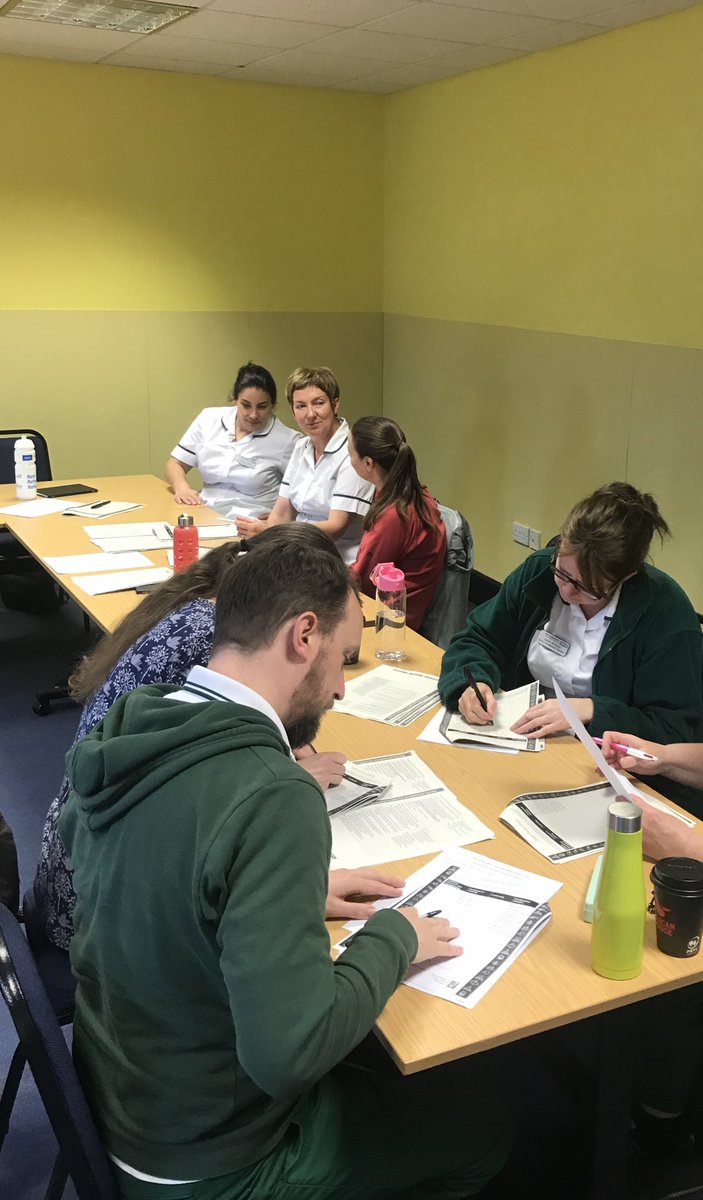 WAHT_OT's tweet image. A snap shot into the Band 6 CPD morning 💚 
A fantastic opportunity to share knowledge, map professional development &amp;amp; set future goals #valueOT #RCOT