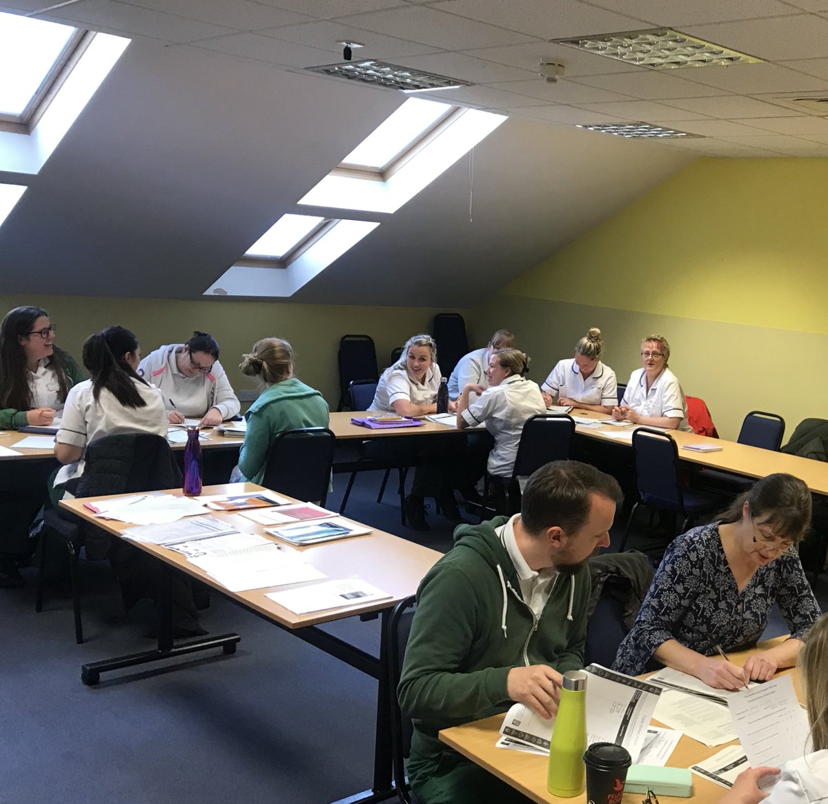 WAHT_OT's tweet image. A snap shot into the Band 6 CPD morning 💚 
A fantastic opportunity to share knowledge, map professional development &amp;amp; set future goals #valueOT #RCOT