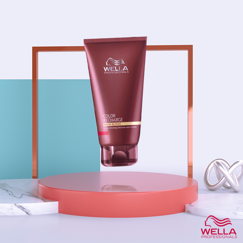 wellaprofksa's tweet photo. شعر حيوي ولون انيق طوال فترة ٣٠ يوما تحصلين عليه مع ويلا كولور ريشارج 
Vibrant hair color for 30 days is what you get when using our Wella Color Recharge https://t.co/kScBN0TiOk