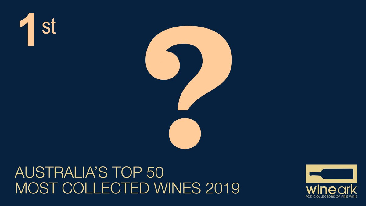 Tomorrow sees the launch of Australia’s Most Collected Wines 2019. #amcw19 Who will take the number 1 place from Penfolds 389? Will it stay on top of Wine Arks Top 50? Some very interesting results, be sure to tune in tomorrow.