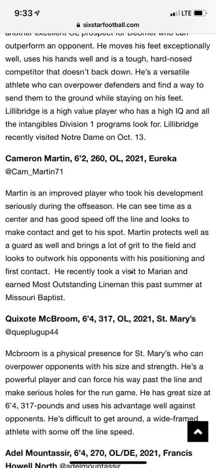 Cam_Martin71's tweet photo. Thanks again for the great write up and I plan on putting a lot more work into the next offseason to better my skill. https://t.co/LMCBJgvTA9