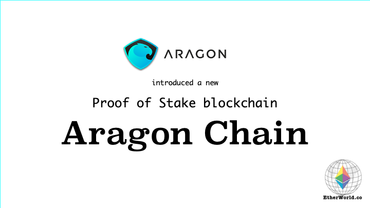 ether_world's tweet photo. @AragonProject introduces a new PoS blockchain - Aragon Chain
https://t.co/rEXIgWdLVb
#Aragonchain #blockchain #ethereum https://t.co/jTqh0t5aut