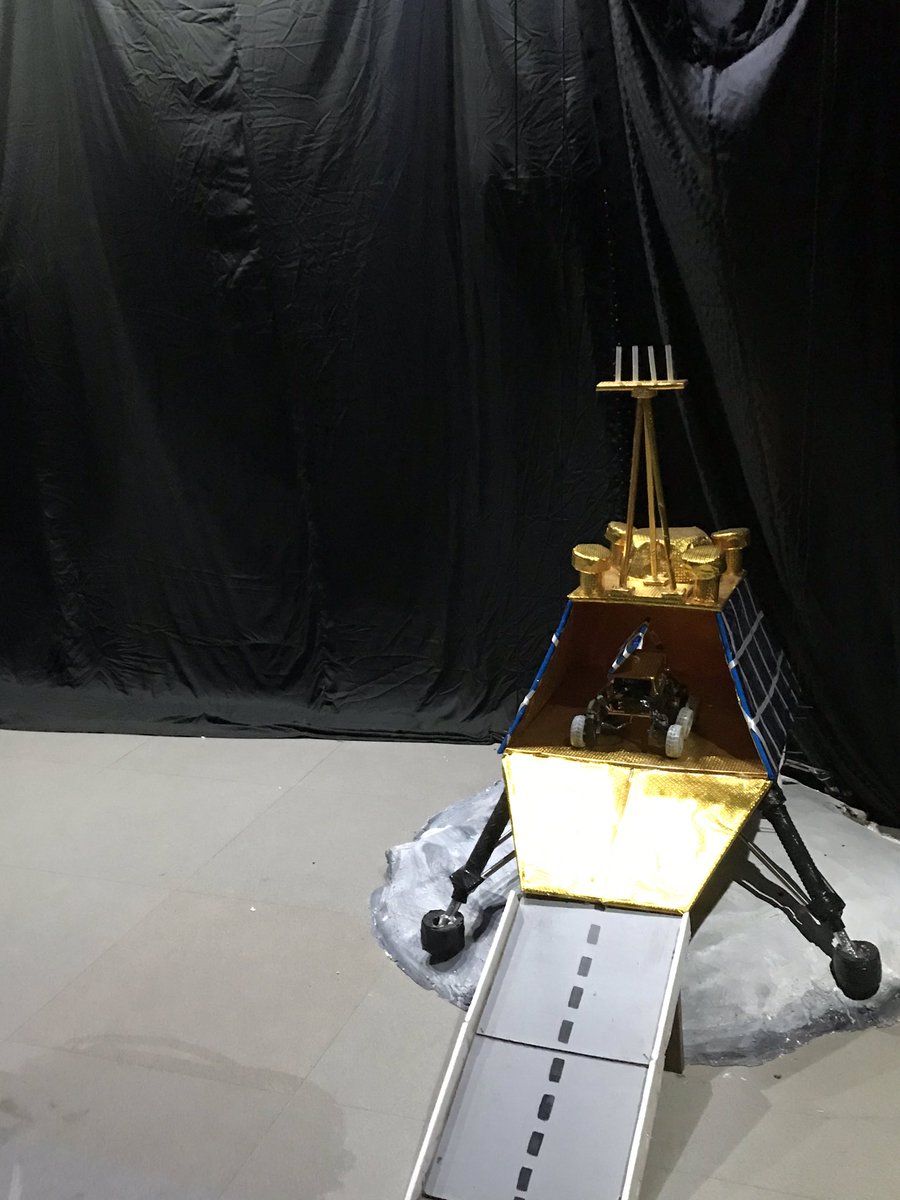 YantrahEduTech's tweet photo. Last chance to come see our #Chandrayaan2 presentation at the Kala Karnival - art showcase
22nd and 23rd 9am to 5pm at Mauni International School Surat! #spacemission #steam #isro @isro https://t.co/c55fAGuBkT