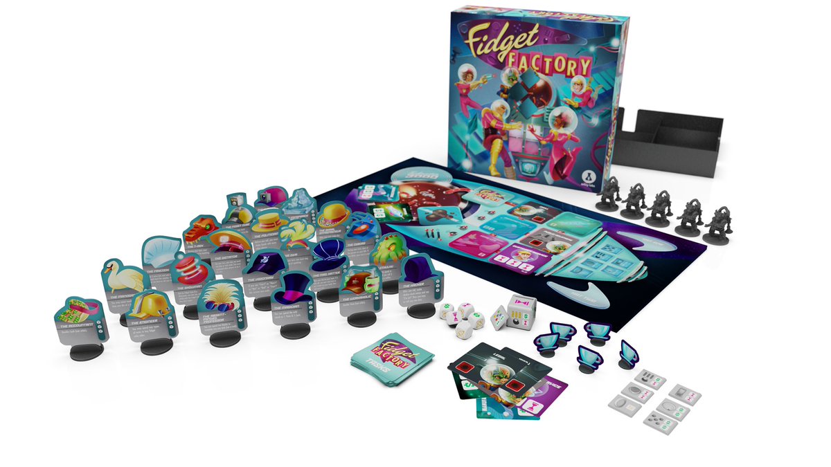 antsylabs's tweet photo. Here’s what you’ll get with each copy of Fidget Factory (Deluxe Edition). #fidgetfactory #antsylabs https://t.co/Ssao07bmpb