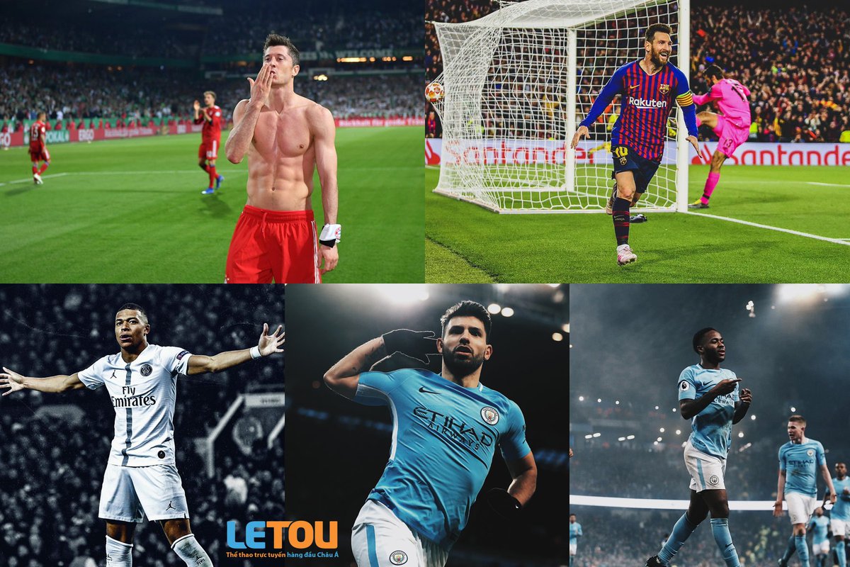 LetouVN's tweet photo. ⚽ Top ghi bàn 2019:

🇵🇱 Robert Lewandowski
🏟️ Trận: 36
⚽ Bàn thắng: 36

🇦🇷 Lionel Messi
🏟️ Trận: 36
⚽ Bàn thắng: 32

🇫🇷 Kylian Mbappe
🏟️ Trận: 32
⚽ Bàn thắng: 29

🇦🇷 Sergio Aguero
🏟️ Trận: 35
⚽ Bàn thắng: 29

🏴󠁧󠁢󠁥󠁮󠁧󠁿 Raheem Sterling
🏟️ Trận: 39
⚽ Bàn thắng: 27

#Letou https://t.co/qZddnyYUUL