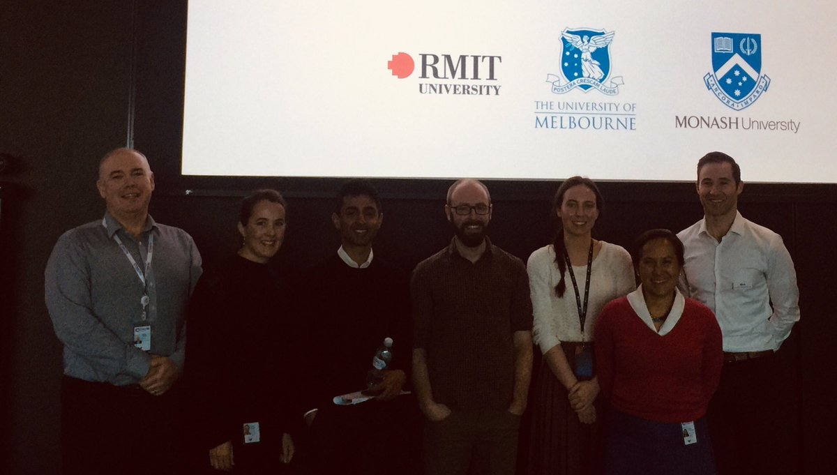 EverittSJ's tweet photo. Delighted to showcase the work of our talented team today! Excellent presentations at @VicCompCancerCr Breast Tumour Stream Grand Round by @SulmanRahim @JamesCKorte and Sarah Hegarty. Funding @PeterMacCC Foundation #uprightRT #medtech https://t.co/RKJENkfAK4