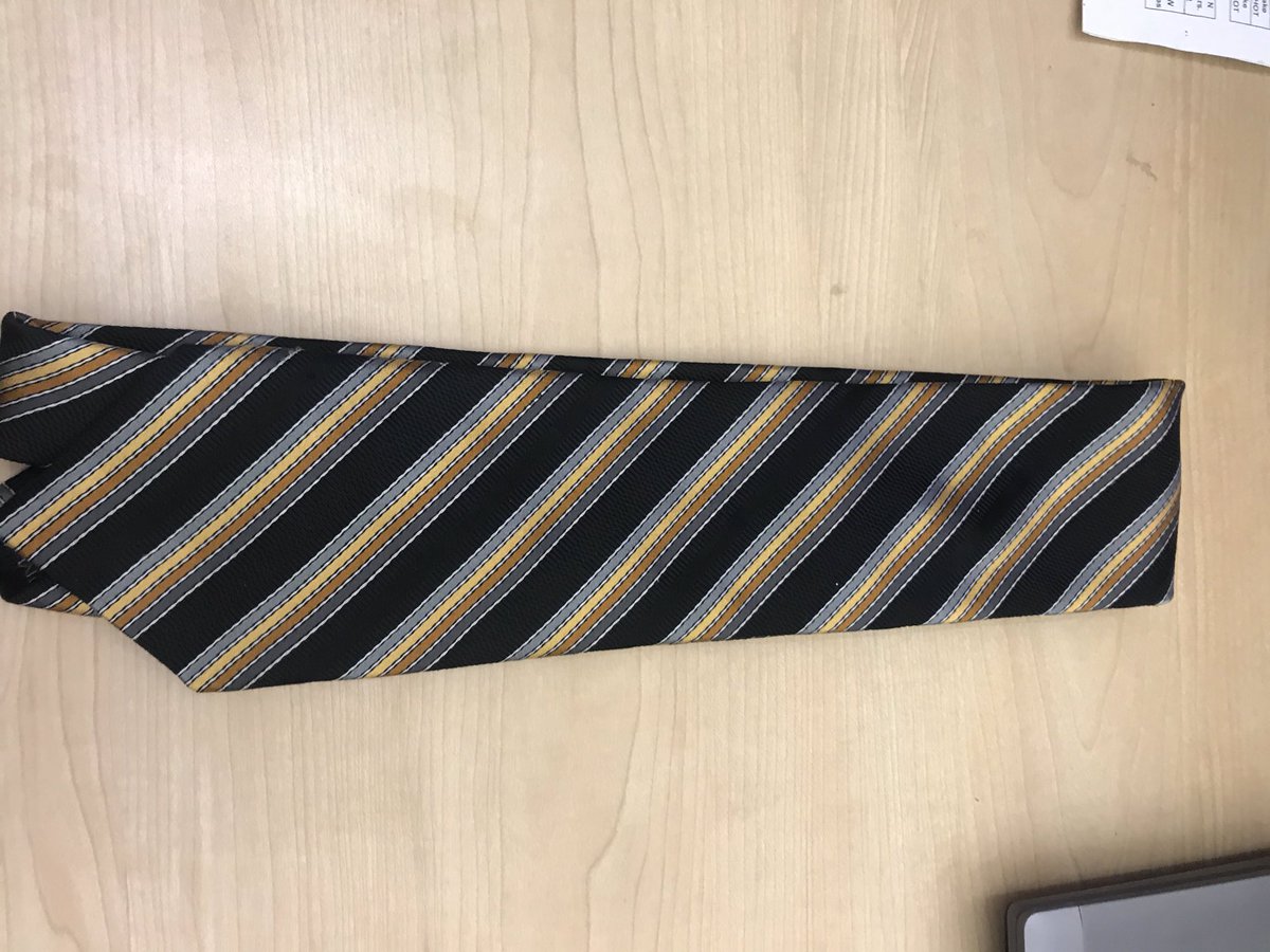 JaycrawfordCLE's tweet photo. Fred McLeod exuded class &amp; professionalism. I had a great chat w/ him prior to working the Browns-Lions pre-season game. We talked Browns &amp; Cavs and I was reminded why he was universally loved. Today I received one of his ties from @BethHMcLeod I will wear it proudly tomorrow. https://t.co/UreRBAoe8V