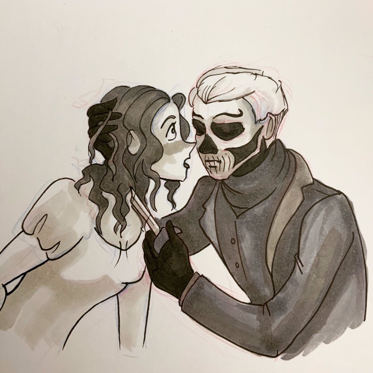 mickeyg_art's tweet photo. #inktoberday22 : Ghost

Constance, Constance,
See the evil you bring
By ignoring my warning
💀
Pledge me, Constance,
One last oath onto me
And tonight I’ll deliver you peace
💀
I’ll rise above my slumber deep,
And drag you screaming to eternal sleep
#deeploveopera #inktober2019 https://t.co/LOYLfDiAbA