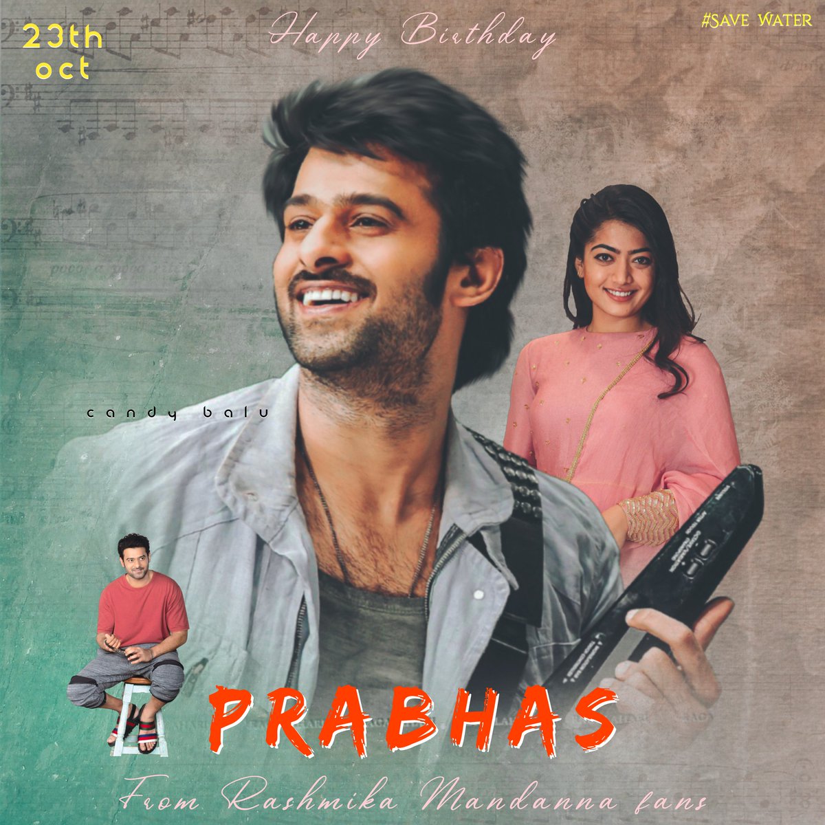 Rashmikamandan6's tweet photo. Wishing you a very Happy Birthday Darling PRABHAS from Rashmika fans...
First Indian superstar who became the Face of Indian cinema at Global level.
#HappyBirthdayDarling #HappyBirthdayPrabhas #Prabhas #HappyBirthdayPrabhasfromRashmikafans https://t.co/sdjmjklJV4
