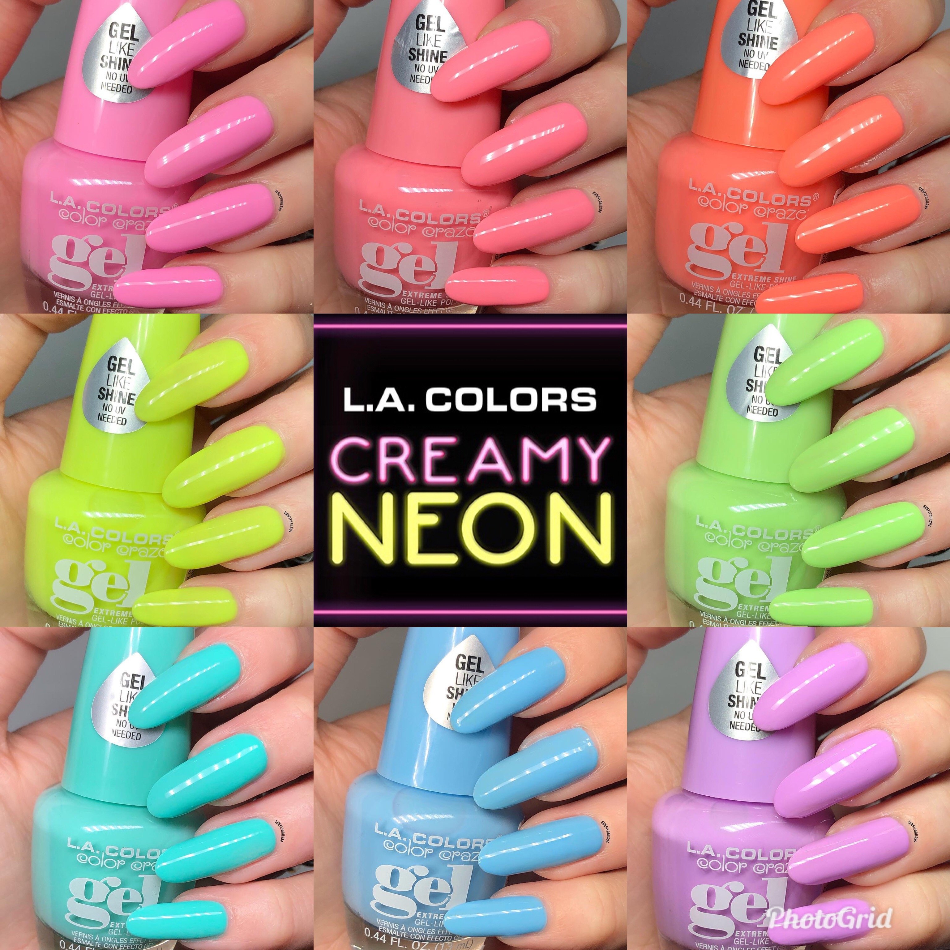 L A Colors Glow in The Dark Polish