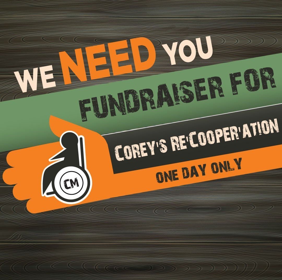 mbcornfarmer's tweet photo. I would like to invite you to support my friend @czink95 his family and friends are putting on a fundraiser. Any support you give will be greatly appreciated
Ways to support, buy a hoodie for $40, come to the bud &amp; spud steak dinner, live auction with lots of AG items. https://t.co/LRrWi2T398