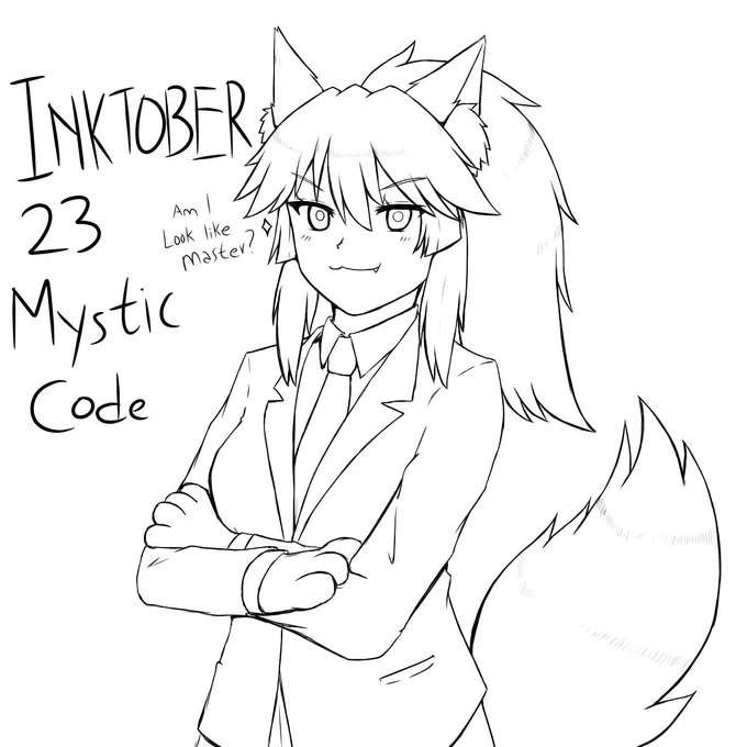 FGO Inktober Day 23: Mystic Code
Royal Brand Cat
#タマモキャット #キャス狐 