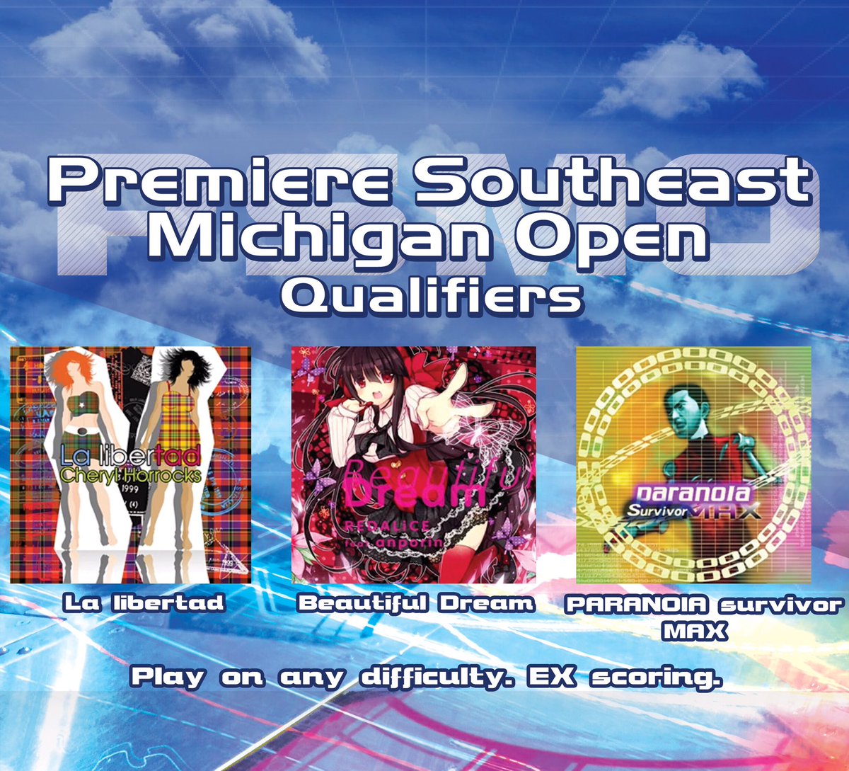 psmo_MI's tweet photo. PSMO QUALIFIERS are now LIVE! 🚨

Submit qualifier scores here: https://t.co/cssIaxFinL

Important: We have a few changes in our rules from our initial post. Read the updated rules here: https://t.co/9d9JBNA7ZY

Register today!: https://t.co/34189kEFce

#DDR #DDRA20 #PSMO https://t.co/ogWnjvAlh6