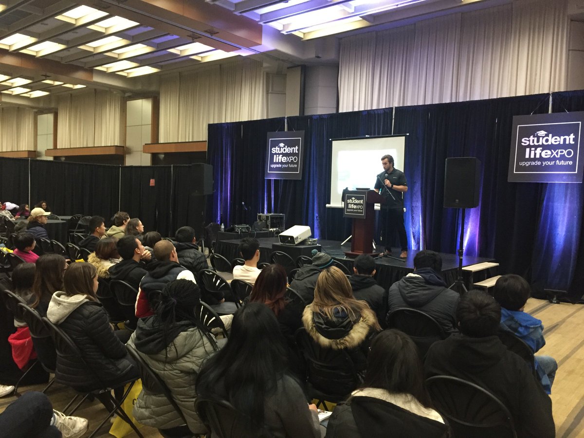 See you this SUNDAY!  (OCT 27 - MTCC)   Our Presentation Schedule is now live at StudentLifeExpo.com    Use promo code "TWITTER" for 10 BONUS entries into the contest to WIN $2K and many more awesome prizes.  Good luck!