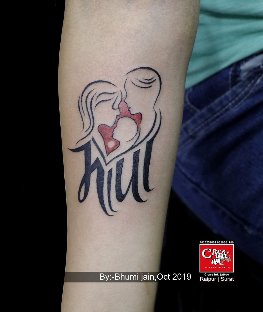 Maa paa tattoo with bansuri by Samarveera2008 on DeviantArt