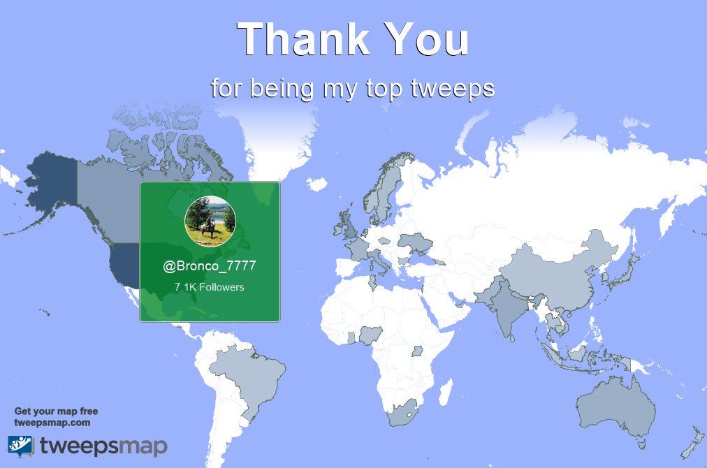 JoeVOrgill's tweet photo. Special thanks to our top new tweeps this week @Bronco_7777 https://t.co/WHPRh9SD1d