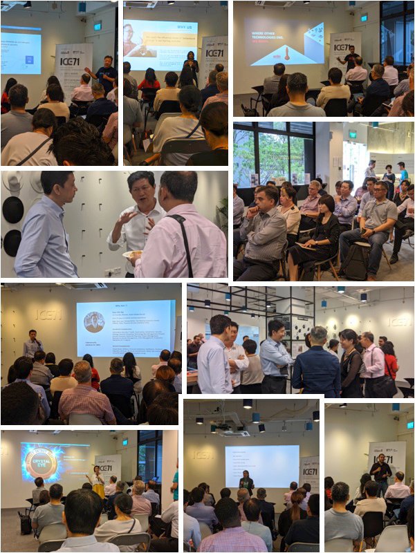 ICE71_'s tweet photo. Small business owners learnt about innovative #cybersecurity solutions for their businesses and more at #ICE71 Cyber Solutions Showcase for #SMEs on 22 Oct! 
@oneKIY @Bluephish_ #redpiranha @seknoxcybersec
@Votiro @IMDAsg #AnzenGlobal #AISP https://t.co/2vlfyT8MTq