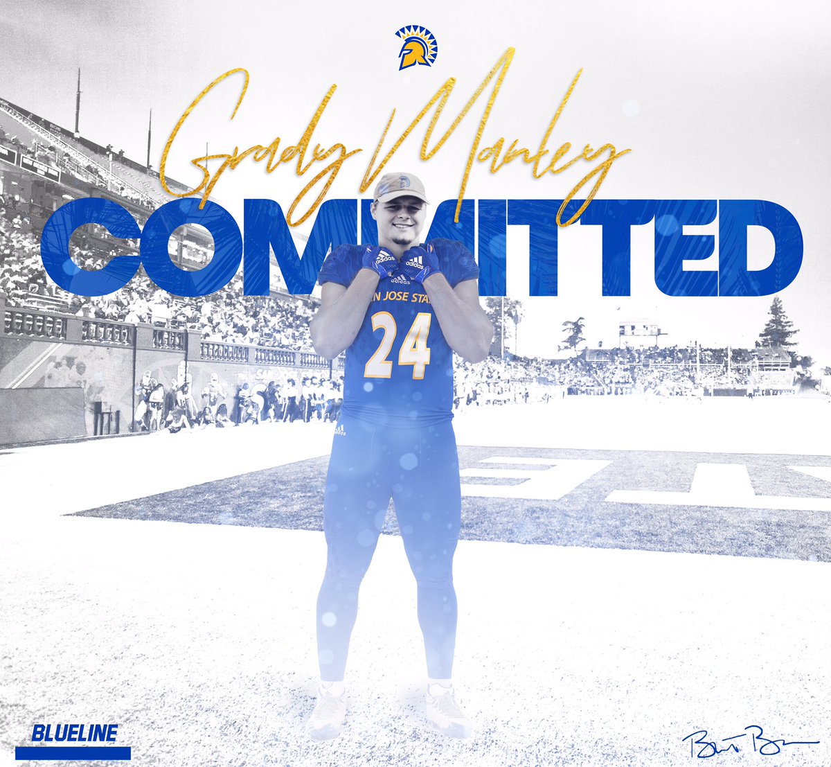 I'm blessed and honored to say that I am officially committing to San Jose State University! #SpartanUp @CoachJA_ <a href="/Coach_Seumalo/">Joe Seumalo</a> <a href="/SacBee_JoeD/">Joe Davidson</a> <a href="/BrandonHuffman/">Brandon Huffman</a>