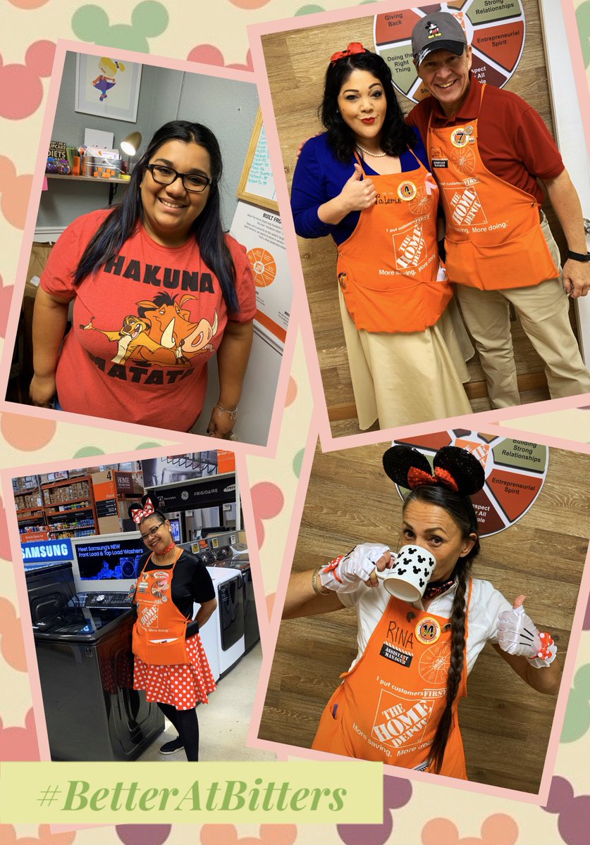 MyDepotRocks's tweet photo. Disney Day at Bitters! 
Celebrating our hardworking cashiers and friends! #CAM2019 #CAMAndFriends #BetterAtBitters https://t.co/rM14HtbXqE