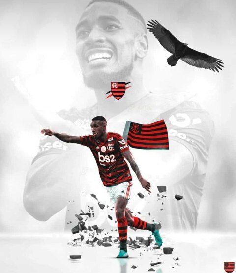AindaJF's tweet photo. No jogo Fla X Inter falei com seu irmão e disse pra ele que você ia fazer um gol no jogo de volta contra o grêmio e hoje chegou o dia, dia do meu ídolo brilhar e de fazer mais de 40 milhões de apaixonados vibrarem, honra essa camisa dentro de campo, jogaremos juntooos 🔴⚫🙅🏿‍♂ https://t.co/4ctHctVmF3