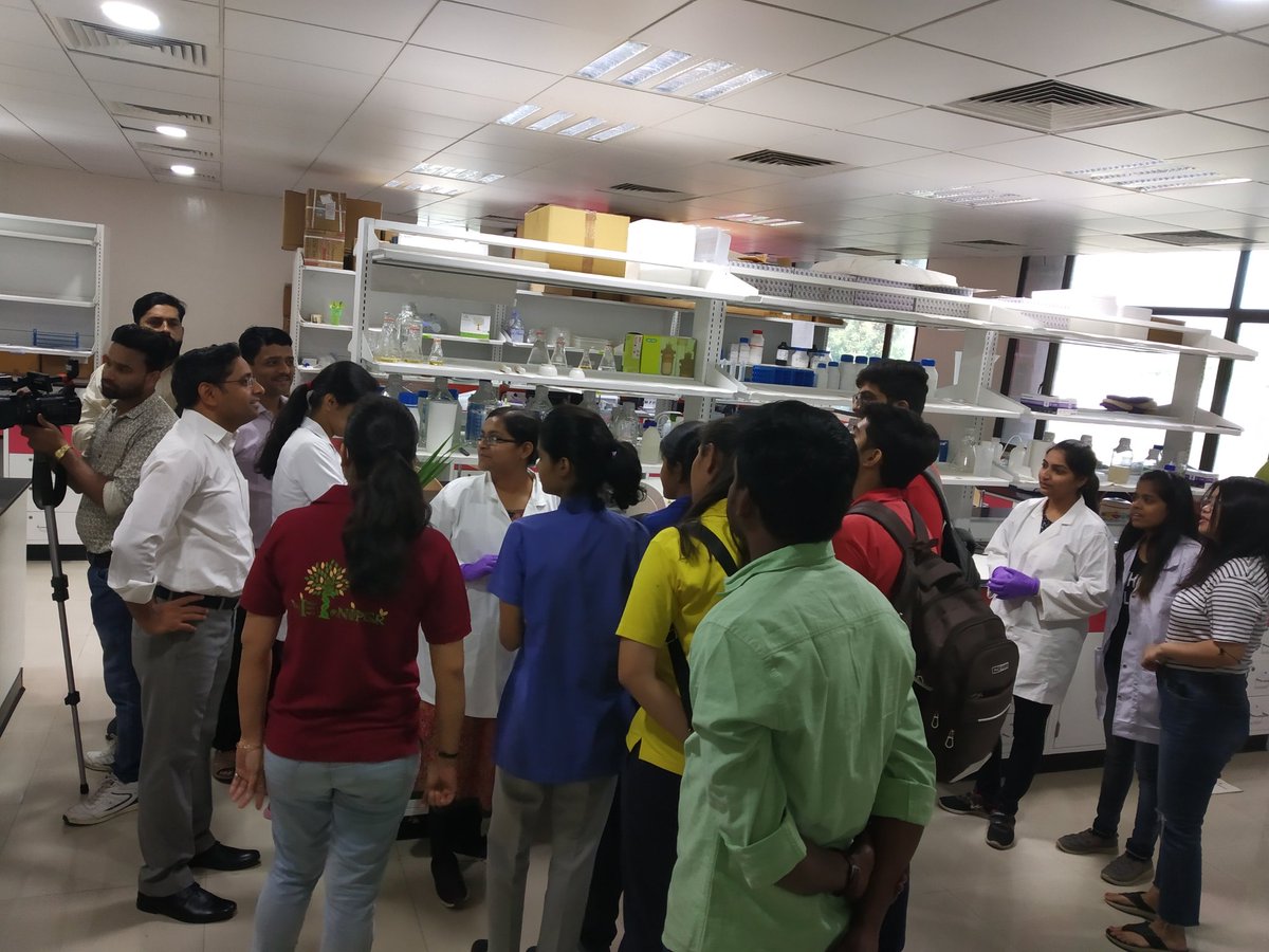 NIPGRsocial's tweet image. #nipgropenday2019 visitors from different schools. #IISF2019 #demolab #tissueculture exhibits and more @DBTIndia @IndiaDST @iisfofficial