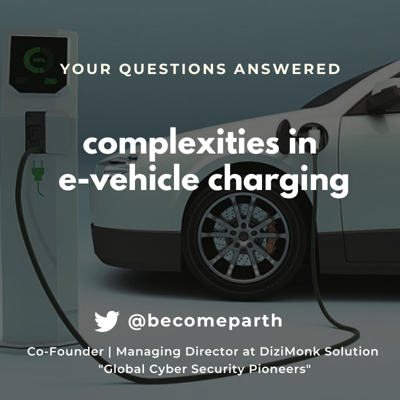 becomeparth's tweet photo. "Complexities in e-vehicle Charging"
Read the entire article here: https://t.co/EodUQRd24U

#cybersecurity #cyberthreat #it #networking #hack #data  #vulnerability #security #prevention #encryption #evehicle #electric #charging #electriccars #ElectricVehicle https://t.co/pFRPviaGNV