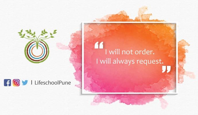 kmmpune's tweet photo. I will not order. I will always request.
#LifeSchool #Inspiration #Mentoring https://t.co/ELfm6OOsPO
