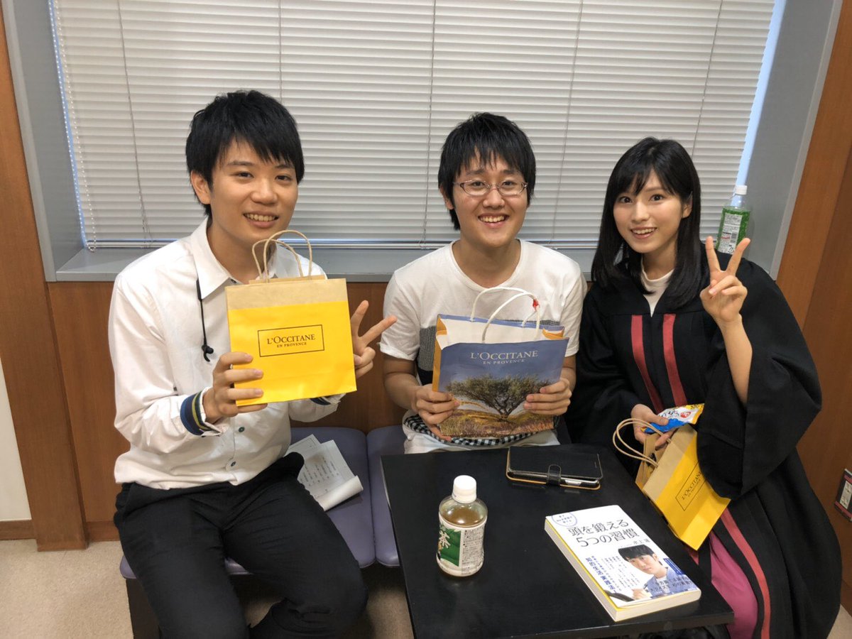 東大王オフショット】 先月誕生日を迎えた光さんに鶴崎くんが