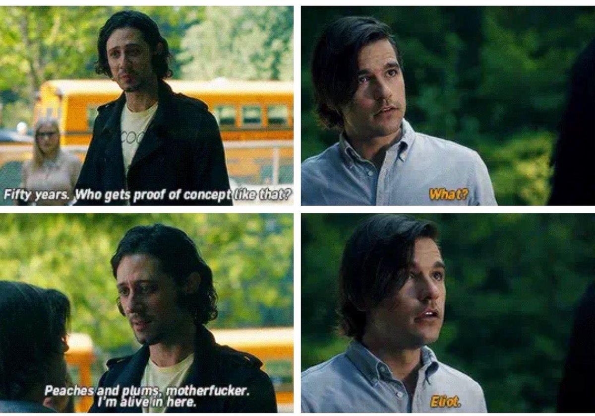 brightsday1's tweet photo. I will never be over this. #themagicians #bringbackQ https://t.co/jivXT15sgP