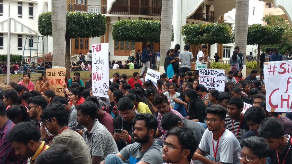 jayanthpulyala's tweet photo. Amma please respond 
Cant you respond for your students life
#justiceforharsha 
@amritanandamayi
@thekiranbedi
@narendramodi
@thiruja
@BlackSheepTamil
@EmmanuelMacron (Tell Amma to come back to INDIA)
@rashtrapatibhvn
@DCPSEBCP
@CPBlr
@HRDMinistry https://t.co/Ox1yS1LgmD