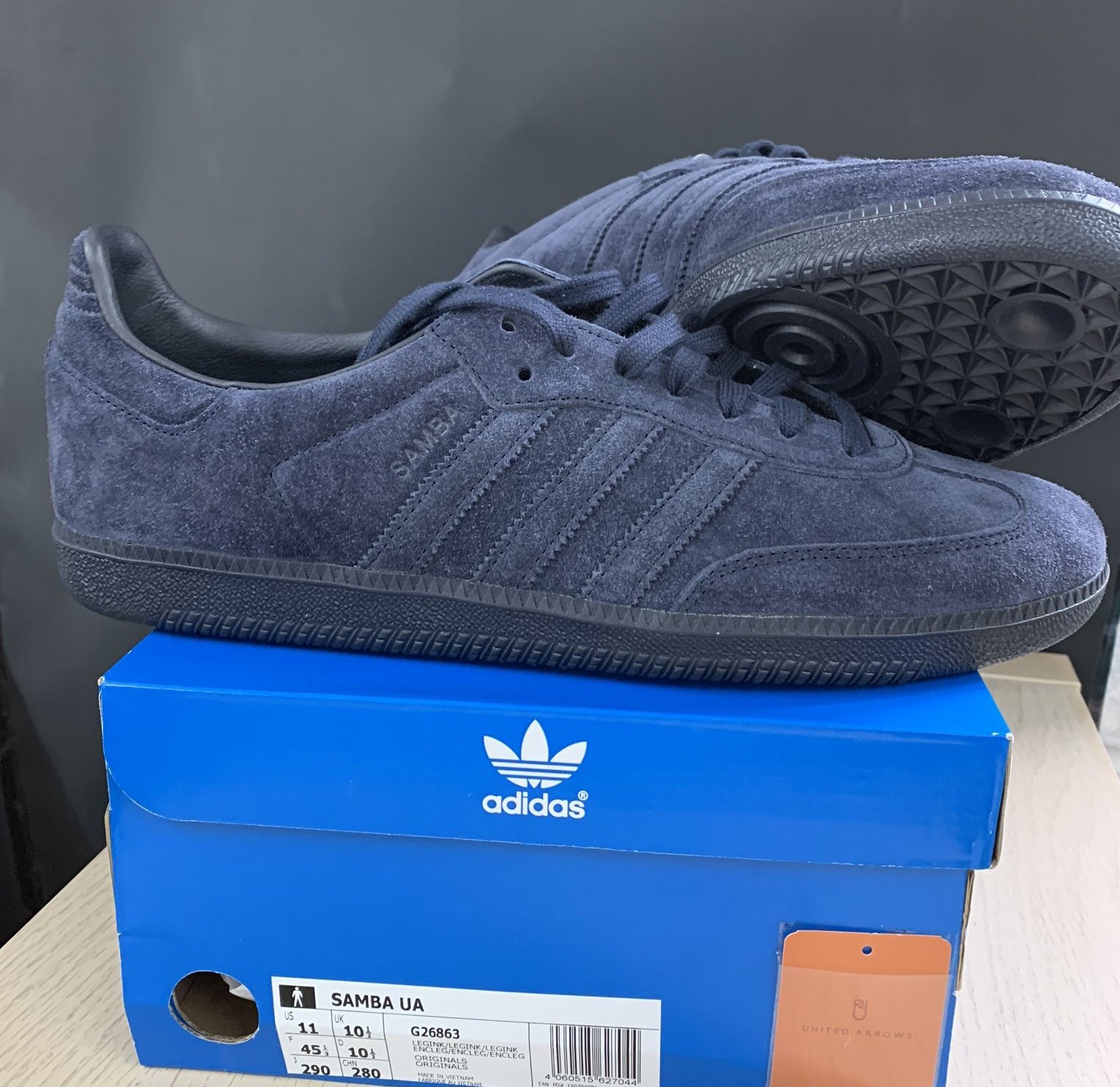 adidas x united arrows samba