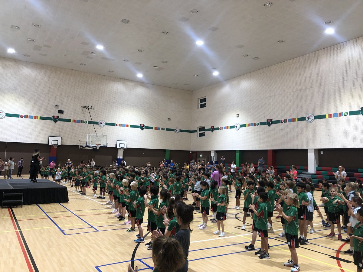#DIAYear2 have showed their Open-Mindedness by taking on new exercises for the <a href="/DXBFitChallenge/">Dubai Fitness Challenge</a> At assembly we learned some fun Zumba moves!
#Balanced #DIAAchieve