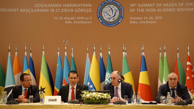 Venezuela to transfer pro tempore presidency to Azerbaijan Photo/TeleSur.